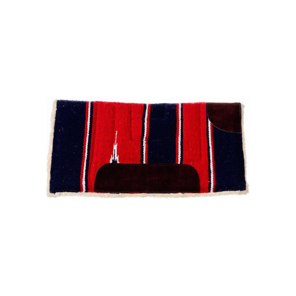 Tapis De Selle Navajo Economy – 24x24 Pouces, Fond Feutre, Pour Poney Ou Cheval