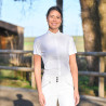 Chemise de concours Jump'In Emma femme - Blanc