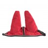 Couvre oreilles Finn-Tack - Rouge / noir / blanc