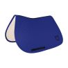 Tapis de selle de saut en matelassage cubique Equestro - Bleu sodalite