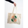 Totebag Casual Harcour Bertille - Naturel / fleur