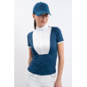 Polo de concours Harcour Shine - Bleu lagon