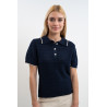 Polo Harcour Pony femme - Marine