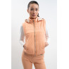 Veste sans manches Harcour Berla femme - Abricot