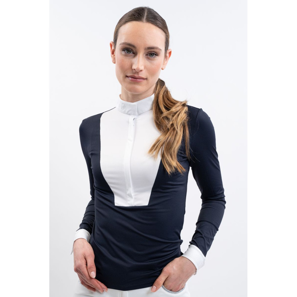 Chemise d'hiver décontractée à col rabattu, manches longues et poches plaquées