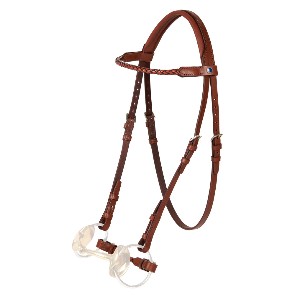 Bridon équitation pour cheval QHP Salerno QHP