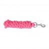 Longe Basic Horze en Coton - Rose framboise