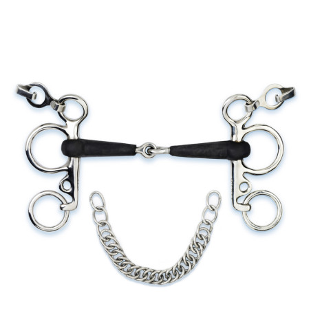 Mors Pelham Stübben 2242 caoutchouté canon 16 mm