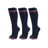 Chaussettes Tommy Hilfiger Equestrian Byron par 3 - Bleu marine