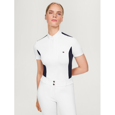 Polo de concours Tommy Hilfiger Equestrian Avon manches courtes femme