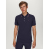 Polo Tommy Hilfiger Equestrian Harrison manches courtes homme - Bleu marine