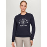 Sweat graphique Tommy Hilfiger Equestrian Evans femme - Bleu marine