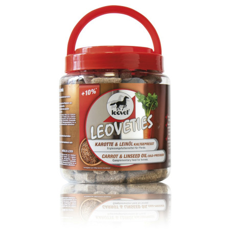 Friandises Leovet Carotte et huile de lin