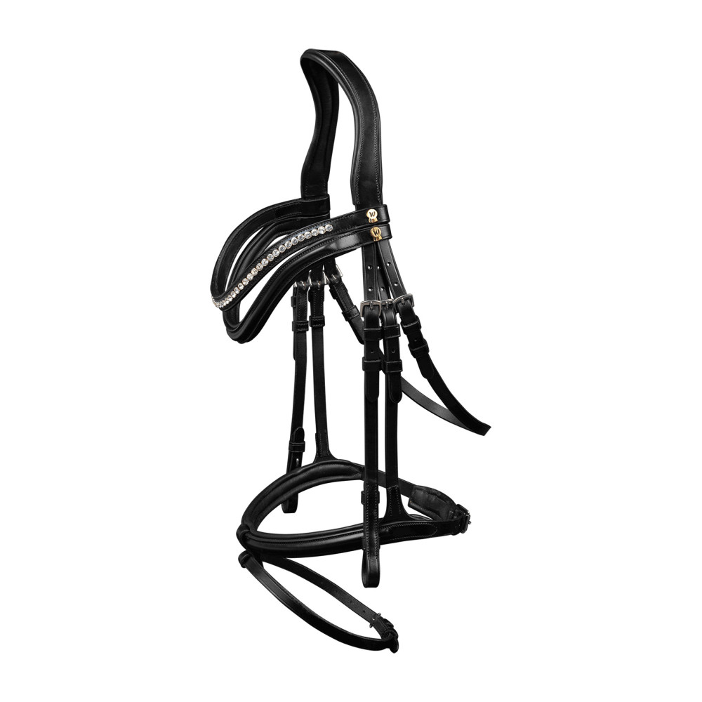Waldhausen Bridon X-Line New Shape II Noir | Équitation Waldhausen Bridon X-Line New Shape II Noir | Équitation