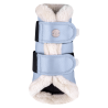 Guêtres de dressage Waldhausen Comfort Light - Bleu pastel