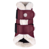 Guêtres de dressage Waldhausen Comfort Light - Rouge velouté
