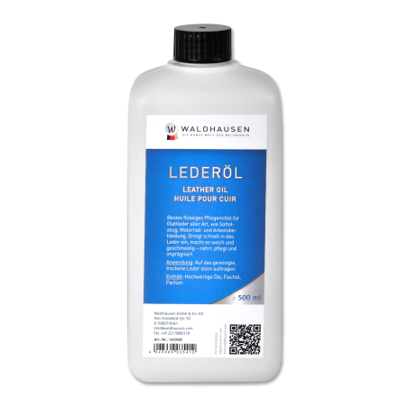 Huile pour cuir Waldhausen 500 ml