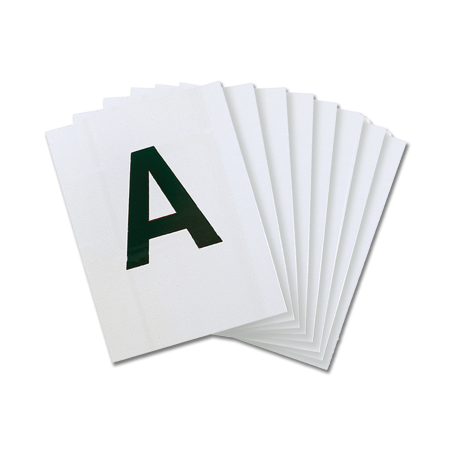 Lettres sur plaque Waldhausen 20 x 60 m