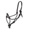 Licol Waldhausen à noeuds - Noir / marron