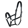 Licol en cuir Waldhausen Classy X-Line - Noir / argent