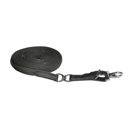 Longe à tourner sangle Waldhausen avec arrêtoir et œil tournant