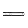 Mors avec boucles Waldhausen S-Line par paire - Noir