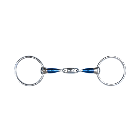 Mors de filet Waldhausen Sweet Iron double brisure anatomique