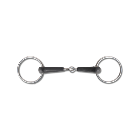 Mors Waldhausen en caoutchouc simple brisure