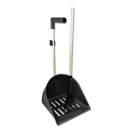 Ramasse-crottin Waldhausen ShakerXL avec râteau