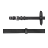 Rênes Waldhausen cuir extra-longues - Noir