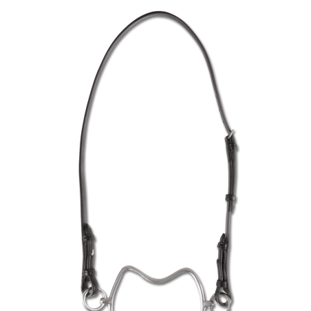 Têtière cuir Waldhausen pour chifney