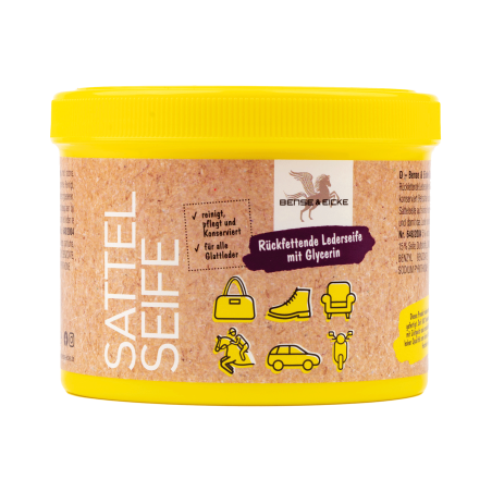 Savon cuir Bense & eicke avec éponge