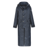 Manteau de pluie long ELT Dover femme - Bleu nocturne