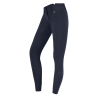 Pantalon d'équitation ELT Micro Sport silicone taille haute - Bleu nocturne