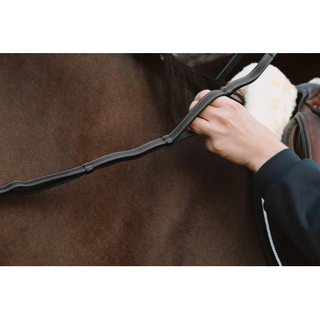 Rênes en cuir à Poignées Working by Dy'on