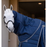 Couvre-cou d'écurie Horseware Rambo Optimo 200g - Marine / orage / gris argent