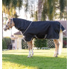 Couverture Horseware Amigo 1200D Plus Poney Turnout 0g - Noir / gris titane / argent