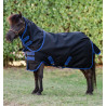 Couverture Horseware Amigo Ripstop 900D Plus Petite Turnout 200g - Noir / bleu classique