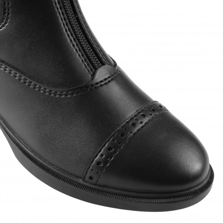 zip front jodhpur boots