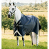 Couverture Horseware Rambo 1680D Turnout 100g - Marine / orage / gris argent