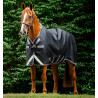 Couverture Horseware Rambo 1680D Turnout 50g - Noir / orage / gris argent