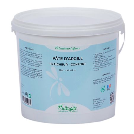 Pâte d'argile Fraicheur & Confort Nutragile