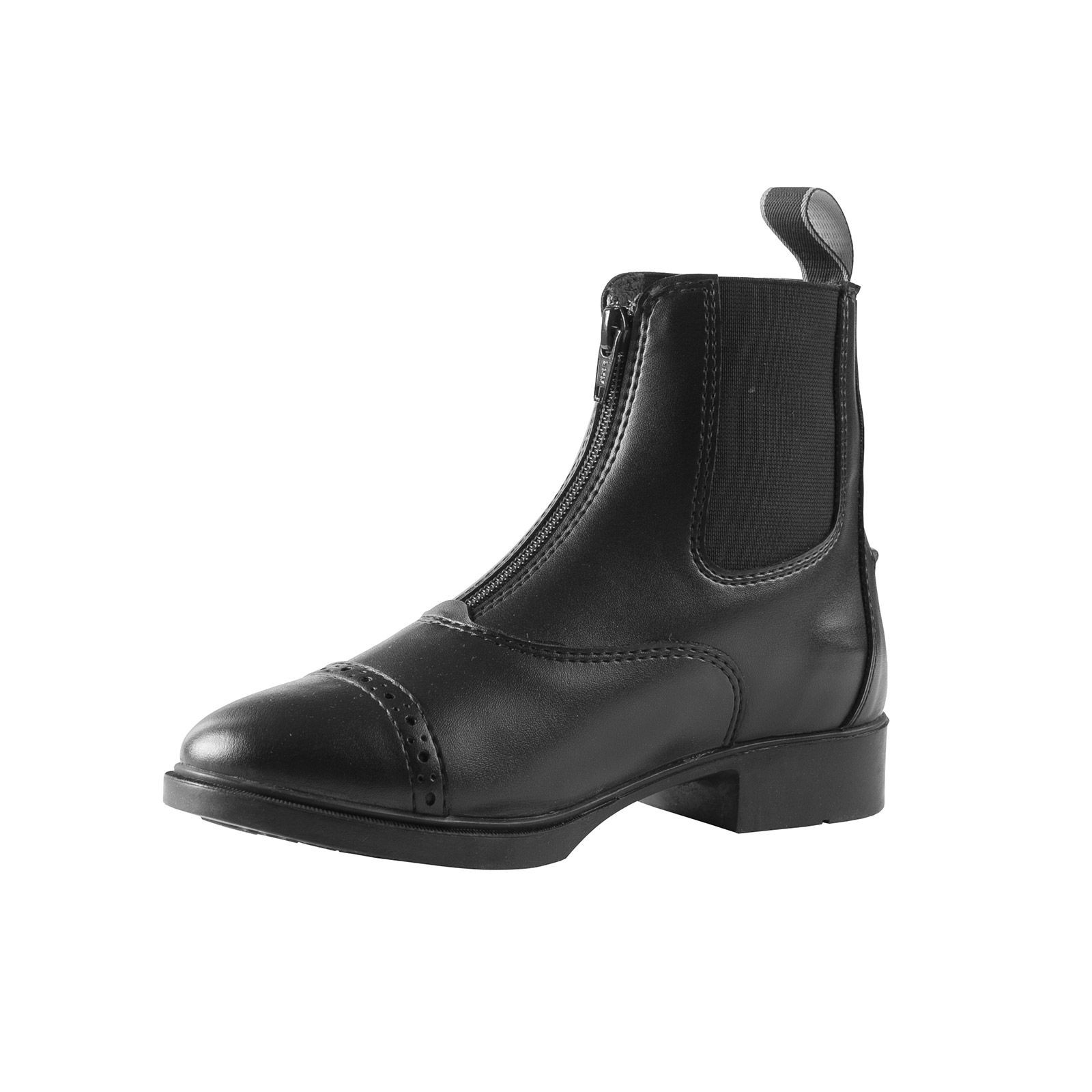 Boots jodhpur fermeture à glissière Horze Wexford enfant Noir