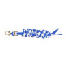 Longe en nylon tressé Finn-Tack Pro - Bleu / blanc