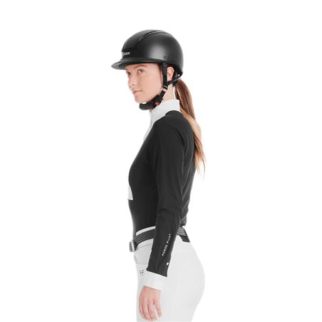 Polo de concours Monica Horse Pilot manches longues femme