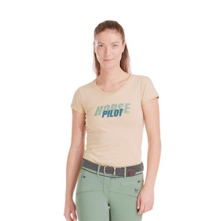 T-shirt Horse Pilot Team femme