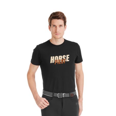 T-shirt Horse Pilot Team homme