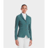 Veste de concours Aeromade Horse Pilot femme - Balsam green logo argent
