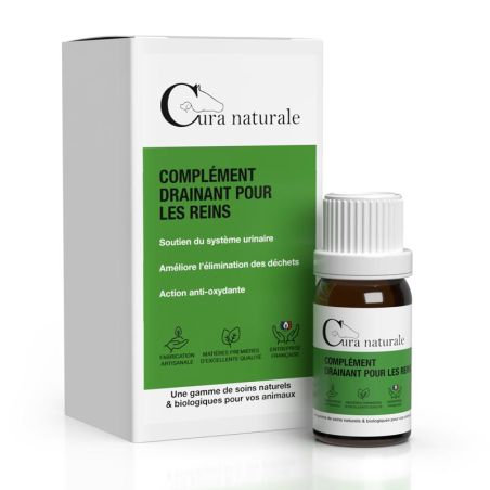 Complément drainant pour les reins Cura Naturale Chien et chat