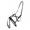 Petit Licol nylon de course Finn-Tack Pro en forme de huit - Noir